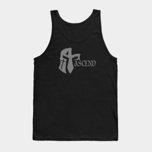 ASCEND Grey with Cross Tank Top